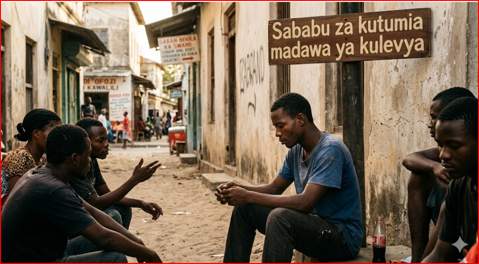 Sababu za kutumia madawa ya kulevya