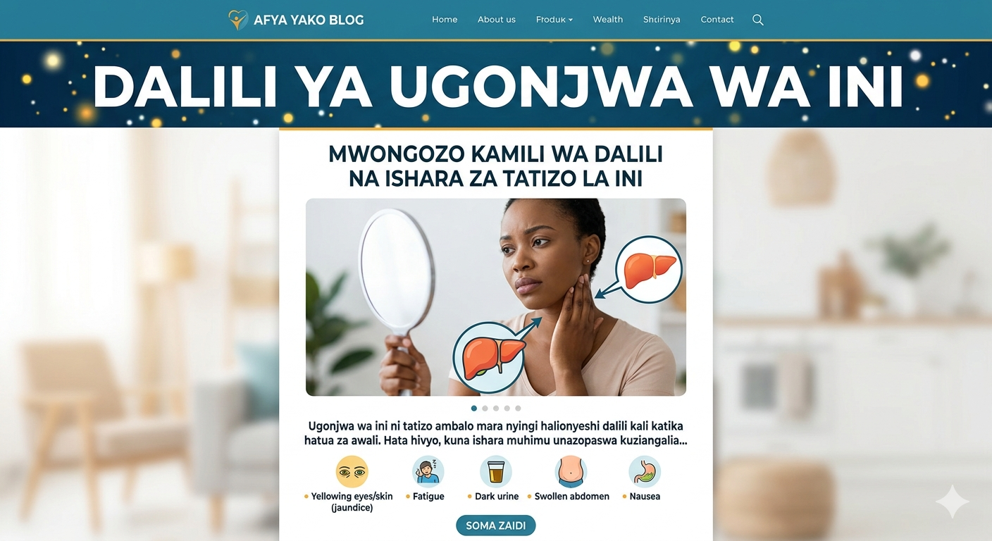 Dalii za ugonjwa wa homa ya ini