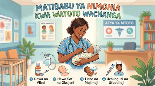 Matibabu ya nimonia kwa watoto wachanga