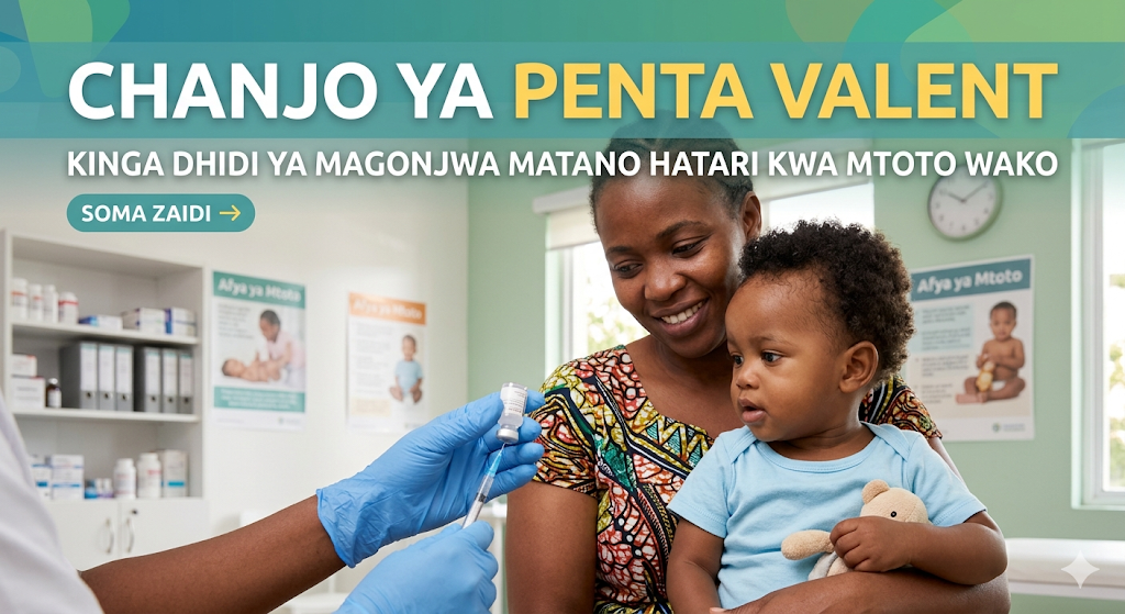 Fahamu kuhusu chanjo ya pentavalent