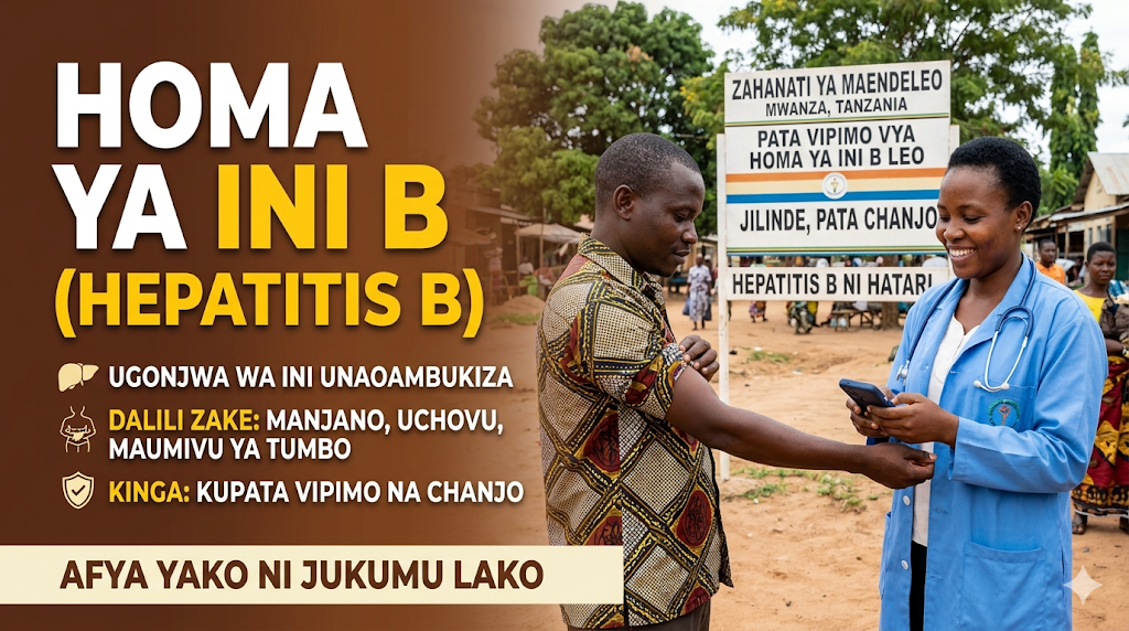 Fahamu kuhusu homa ya ini B na pentavalent